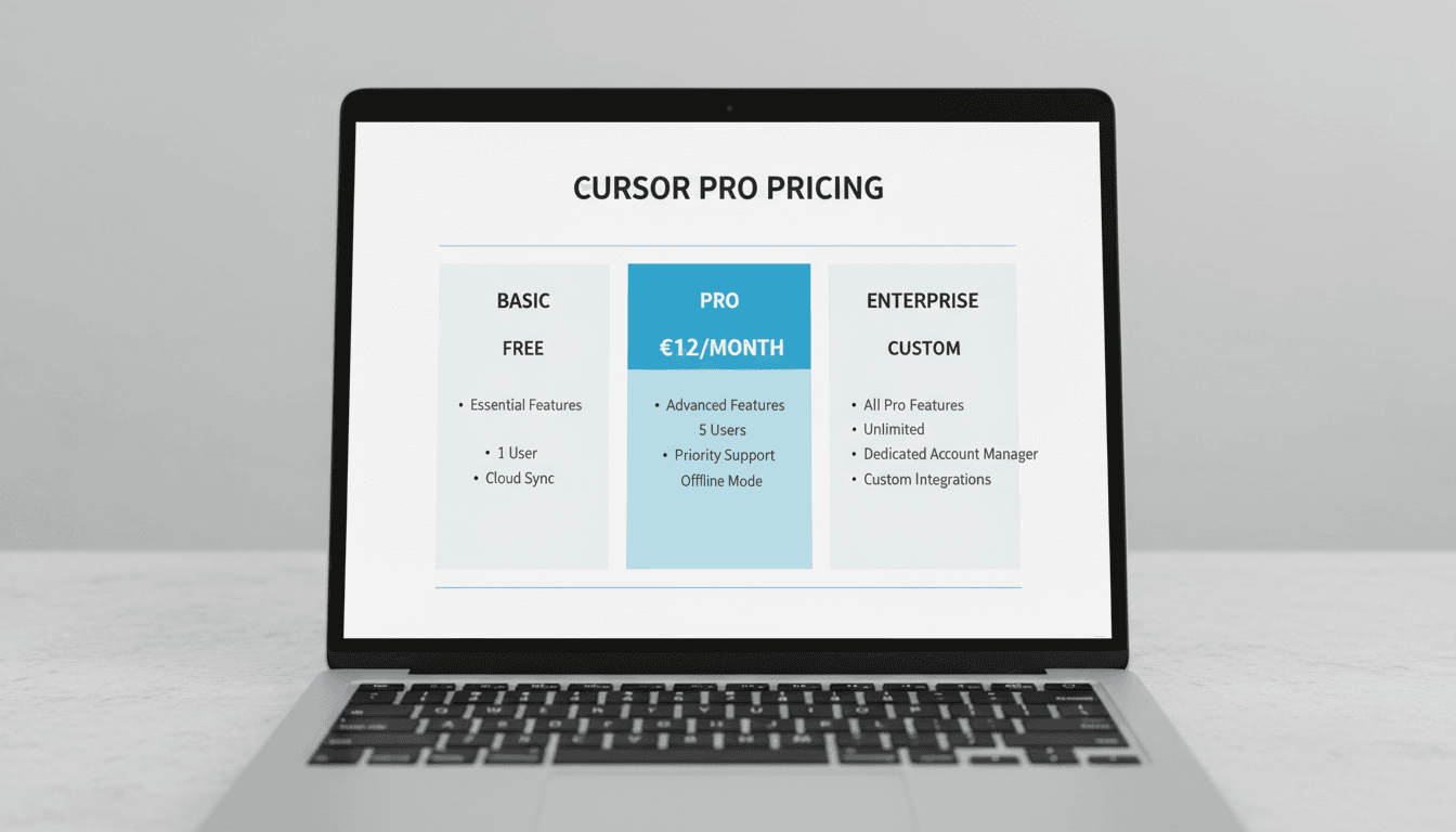 Cursor Pro pricing tiers and subscription options