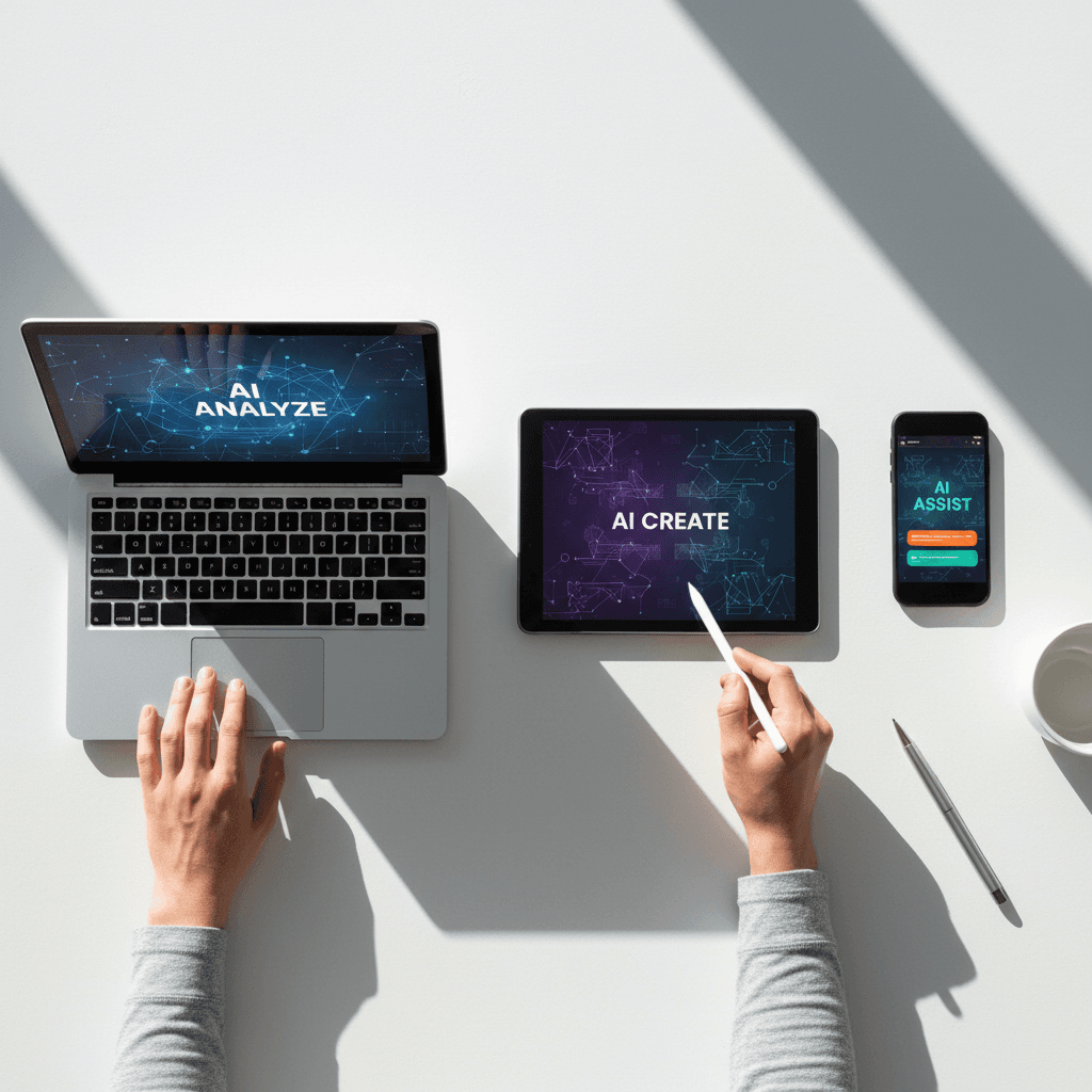 Comparing advanced AI models on multiple devices